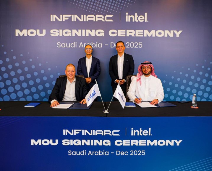 INFINIARC, Intel sign MoU to advance AI computing in Saudi Arabia